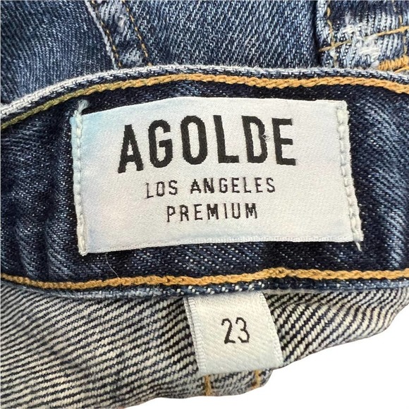 AGOLDE Parker Vintage Cut-Off Shorts in Manifest Size 23 - Picture 9 of 11